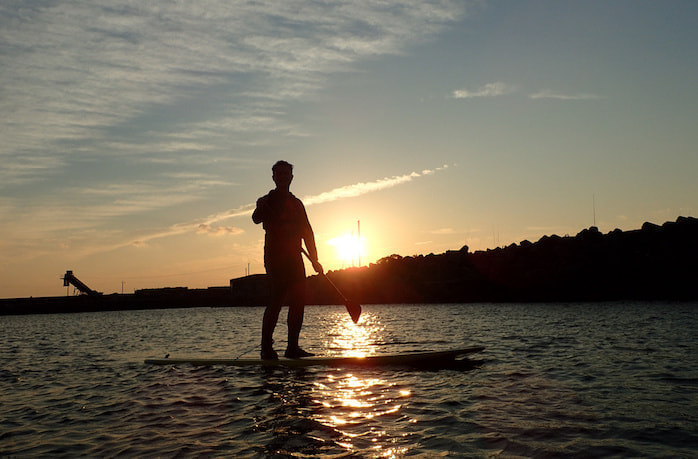 SUP 早朝（日の出）コース1