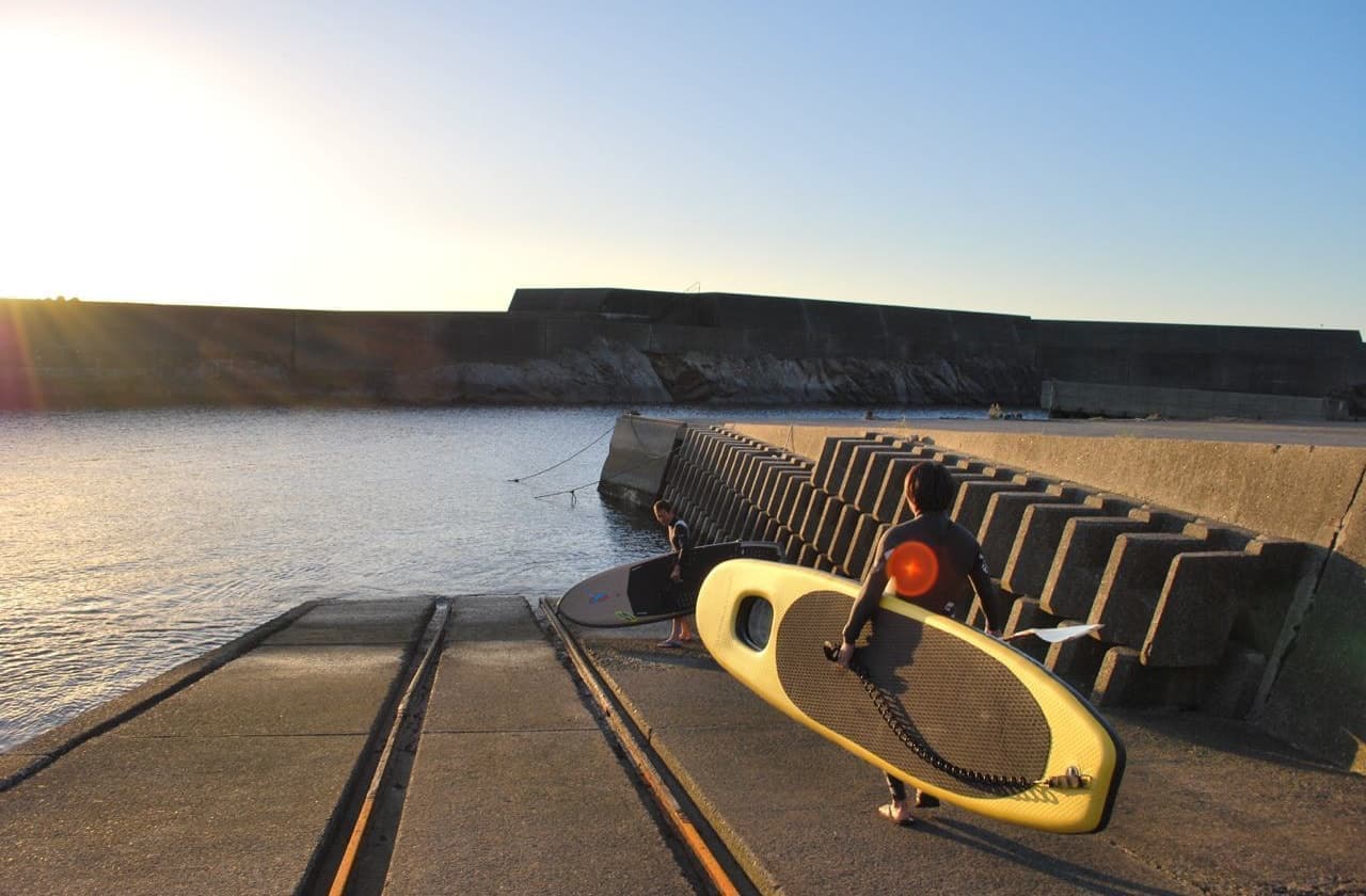 SUP 大海原と滝コース3