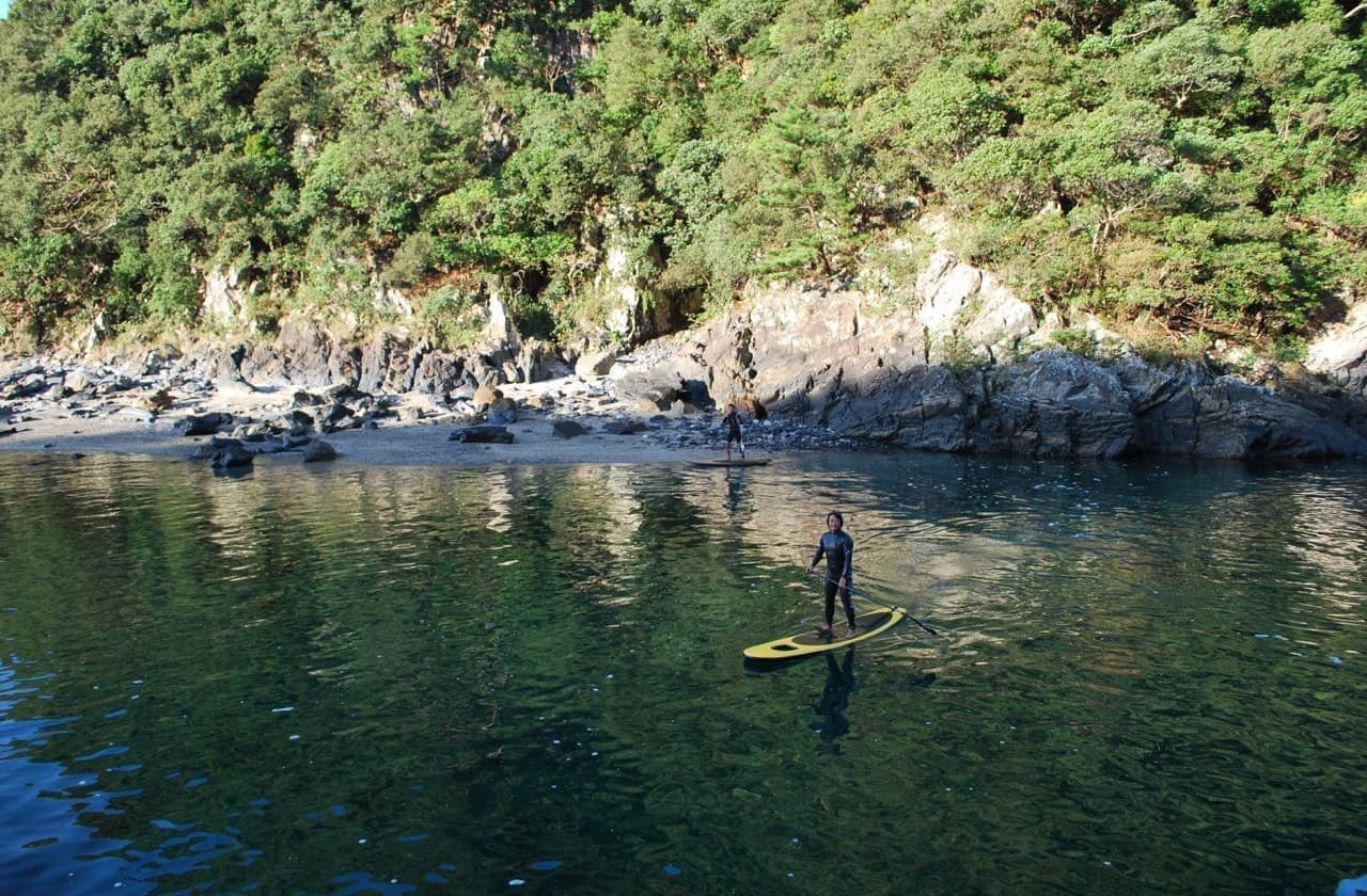 SUP 大海原と滝コース7