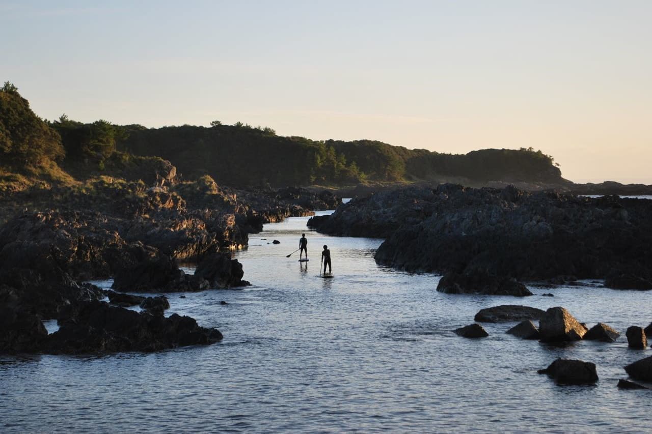 SUP 大海原と滝コース3