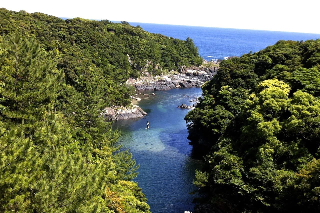 SUP 大海原と滝コース7