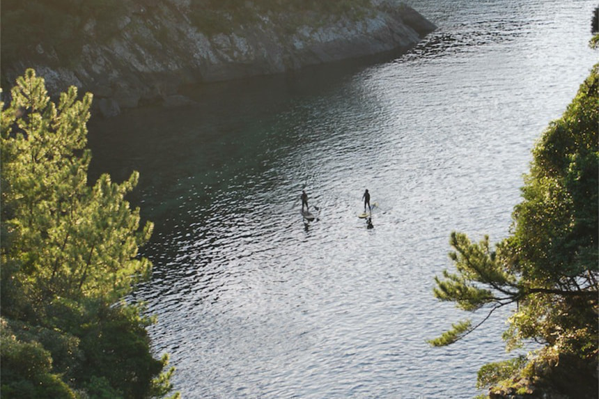 SUP 大海原と滝コース11