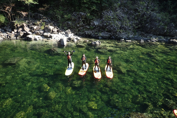 SUP 早朝（日の出）コース8